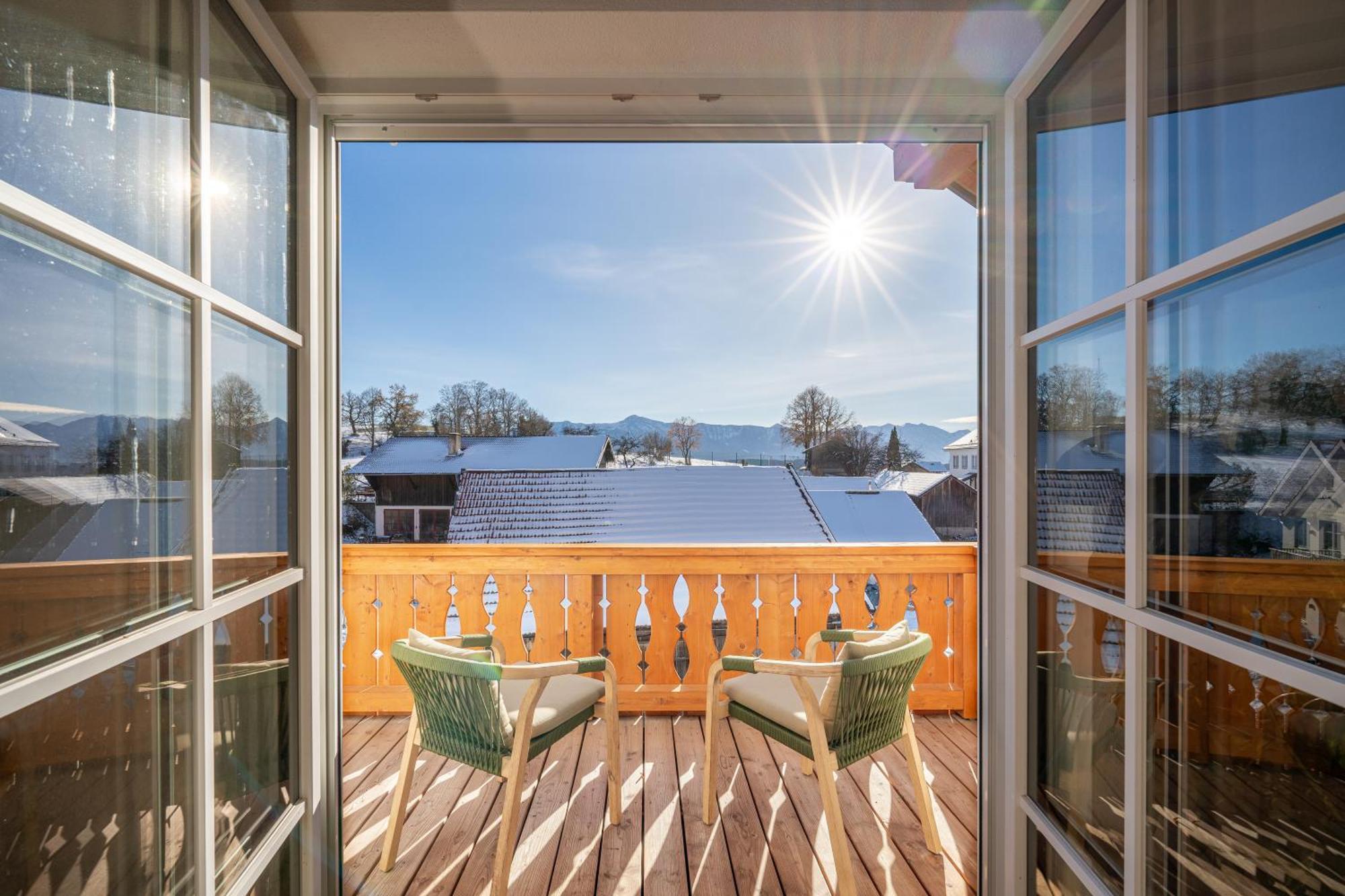 Liboria I Traumhafte Ferienwohnung In Aidling Am Riegsee Mit Atemberaubendem Blick Auf Die Majestaetische Zugspitze! ภายนอก รูปภาพ